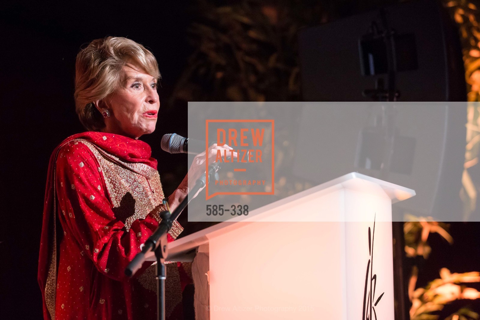 Joan Weill, Weill Hall 2015 Season Opening Gala At Sonoma State University, Sonoma State Green Music Center, Weill Hall. Sonoma State Green Music Center, Weill Hall. 1801 E Cotati Ave, October 3rd, 2015, Photo #585-338 Joan Weill, Photo #585-338