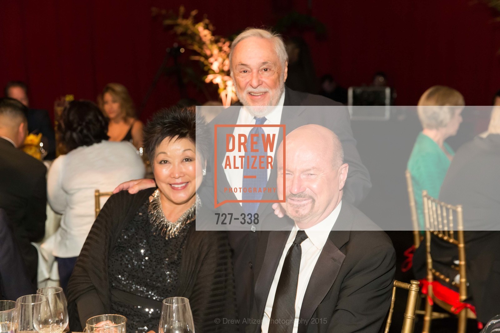 Karen Schlereth, Ruben Arminana, Larry Schlereth, Weill Hall 2015 Season Opening Gala At Sonoma State University, Sonoma State Green Music Center, Weill Hall. Sonoma State Green Music Center, Weill Hall. 1801 E Cotati Ave, October 3rd, 2015, Photo #727-338 Karen Schlereth, Ruben Arminana, Larry Schlereth, Photo #727-338