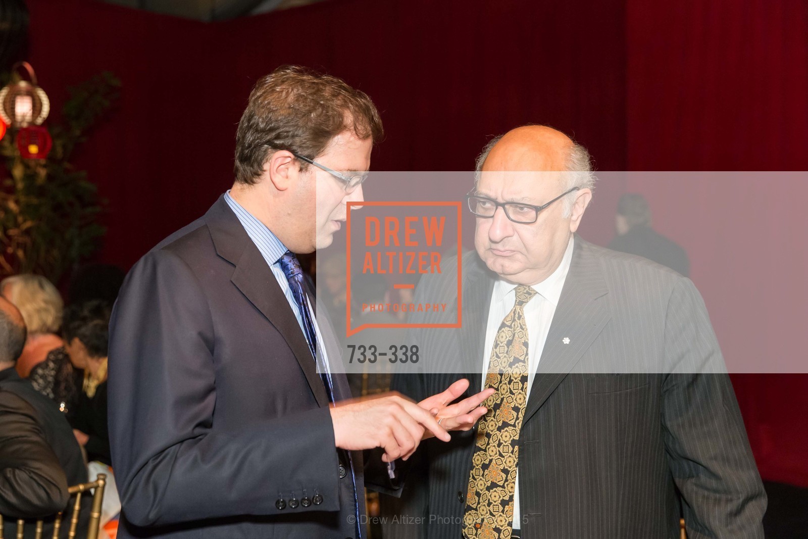 Matias Tarnopolsky, Zarin Mehta, Weill Hall 2015 Season Opening Gala At Sonoma State University, Sonoma State Green Music Center, Weill Hall. Sonoma State Green Music Center, Weill Hall. 1801 E Cotati Ave, October 3rd, 2015, Photo #733-338 Matias Tarnopolsky, Zarin Mehta, Photo #733-338