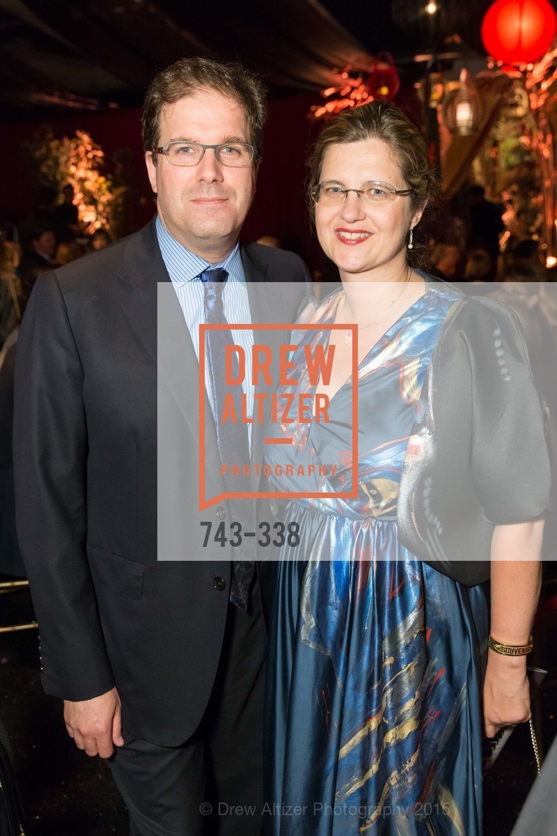 Matias Tarnopolsky, Birgit Hottenrott, Weill Hall 2015 Season Opening Gala At Sonoma State University, Sonoma State Green Music Center, Weill Hall. Sonoma State Green Music Center, Weill Hall. 1801 E Cotati Ave, October 3rd, 2015, Photo #743-338 Matias Tarnopolsky, Birgit Hottenrott, Photo #743-338