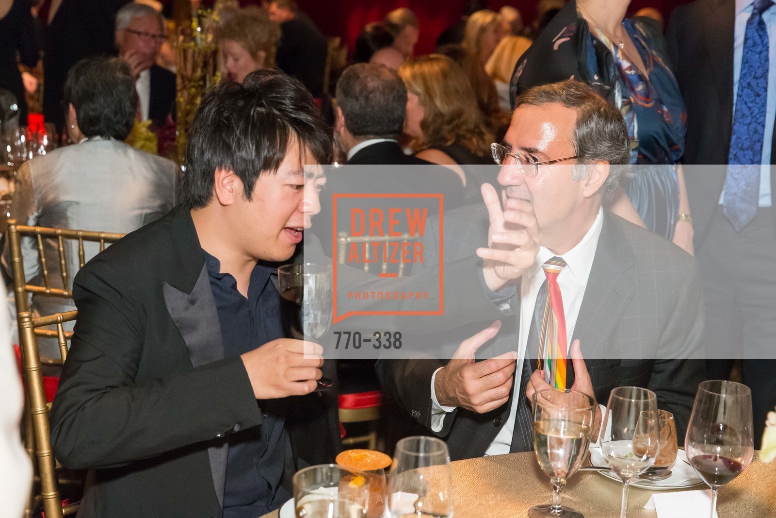 Lang Lang, Fred Giuffrida, Weill Hall 2015 Season Opening Gala At Sonoma State University, Sonoma State Green Music Center, Weill Hall. Sonoma State Green Music Center, Weill Hall. 1801 E Cotati Ave, October 3rd, 2015, Photo #770-338 Lang Lang, Fred Giuffrida, Photo #770-338