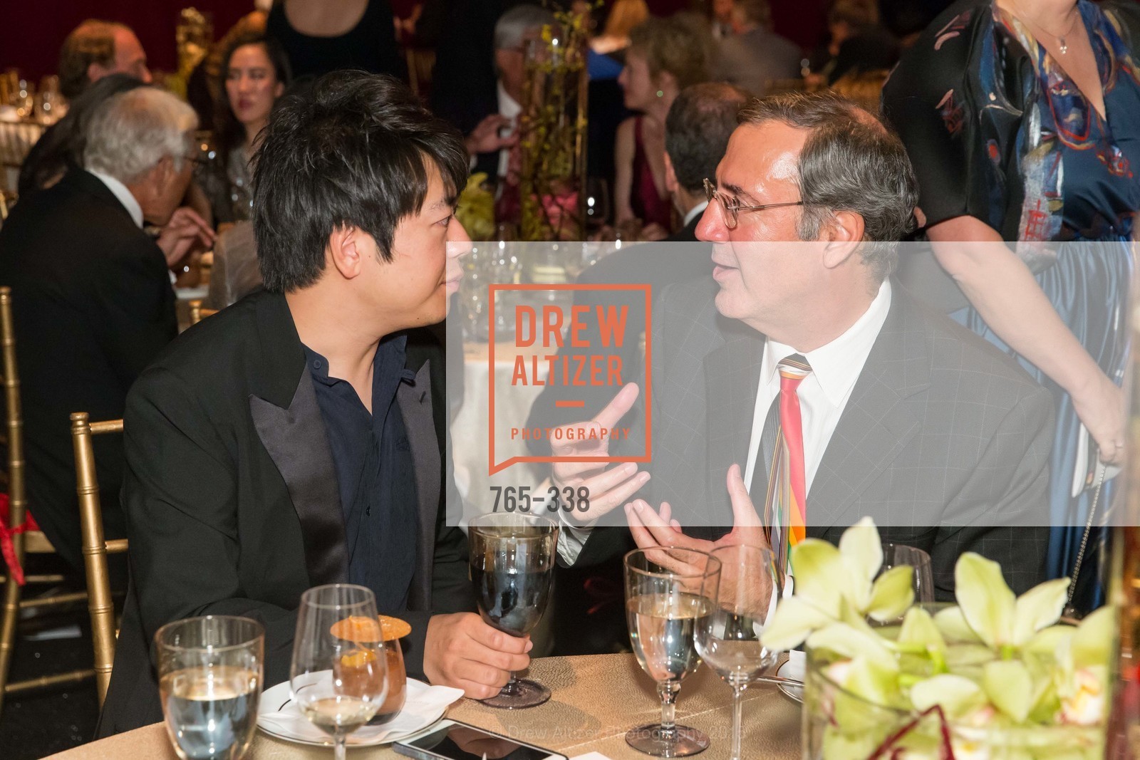 Lang Lang, Fred Giuffrida, Weill Hall 2015 Season Opening Gala At Sonoma State University, Sonoma State Green Music Center, Weill Hall. Sonoma State Green Music Center, Weill Hall. 1801 E Cotati Ave, October 3rd, 2015, Photo #765-338 Lang Lang, Fred Giuffrida, Photo #765-338