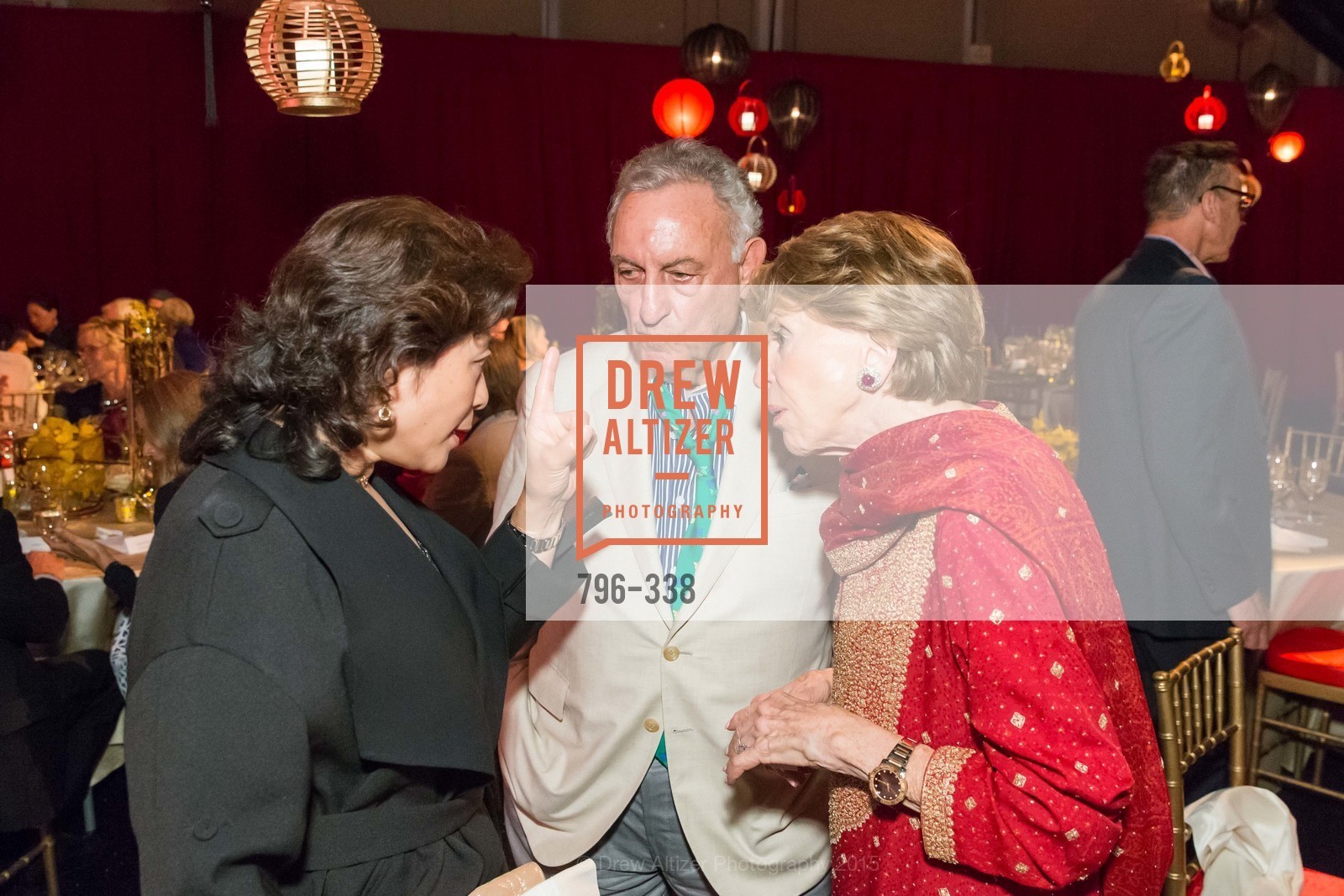 Xiulan Zhou, Sandy Weill, Joan Weill, Weill Hall 2015 Season Opening Gala At Sonoma State University, Sonoma State Green Music Center, Weill Hall. Sonoma State Green Music Center, Weill Hall. 1801 E Cotati Ave, October 3rd, 2015, Photo #796-338 Xiulan Zhou, Sandy Weill, Joan Weill, Photo #796-338