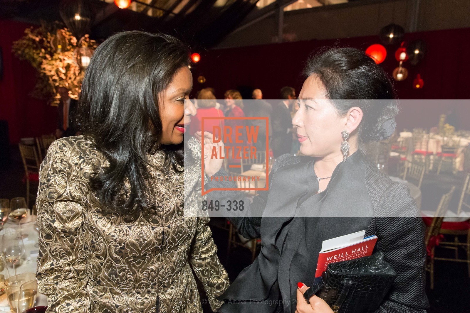 Pamela Joyner, Gorretti Lui, Weill Hall 2015 Season Opening Gala At Sonoma State University, Sonoma State Green Music Center, Weill Hall. Sonoma State Green Music Center, Weill Hall. 1801 E Cotati Ave, October 3rd, 2015, Photo #849-338 Pamela Joyner, Gorretti Lui, Photo #849-338
