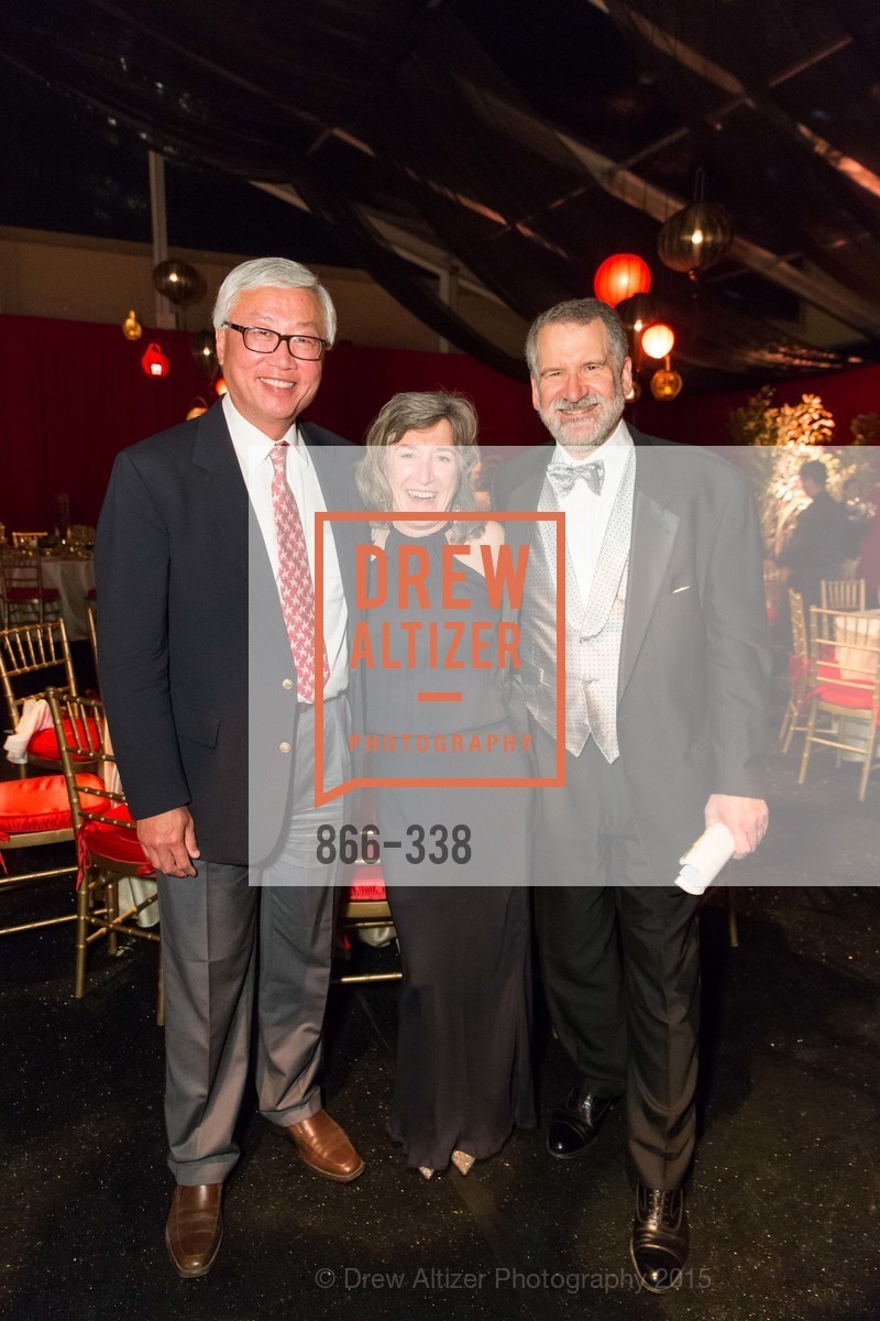 Chee Chow, Melanie Horn, Chuck Horn, Weill Hall 2015 Season Opening Gala At Sonoma State University, Sonoma State Green Music Center, Weill Hall. Sonoma State Green Music Center, Weill Hall. 1801 E Cotati Ave, October 3rd, 2015, Photo #866-338 Chee Chow, Melanie Horn, Chuck Horn, Photo #866-338