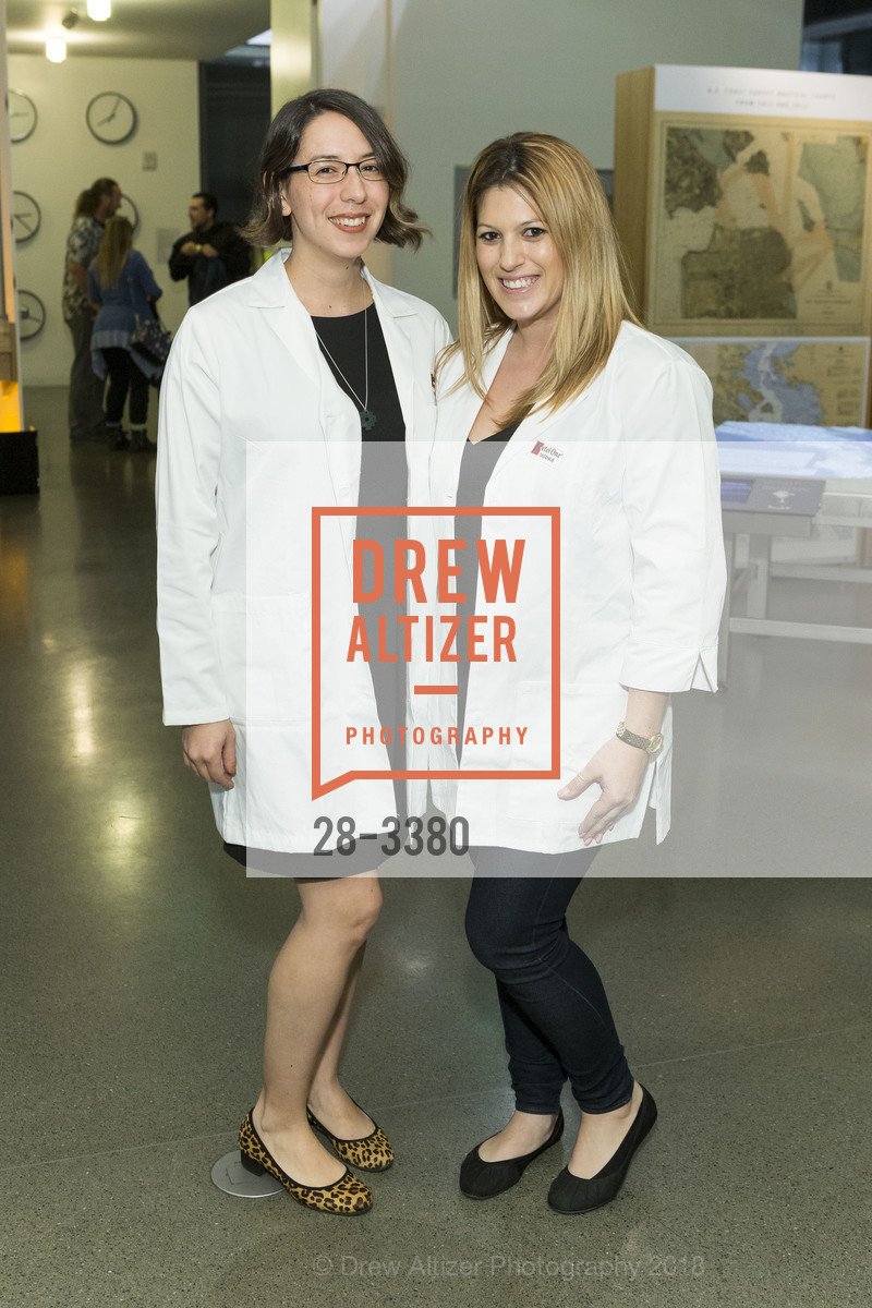 Deborah Fernandez, Stephanie Perera, Science of Cocktails 2018, Exploratorium, Pier 15, The Embarcadero, SF. Exploratorium, Pier 15, The Embarcadero, SF, February 9th, 2018, Photo #28-3380 Deborah Fernandez, Stephanie Perera, Photo #28-3380