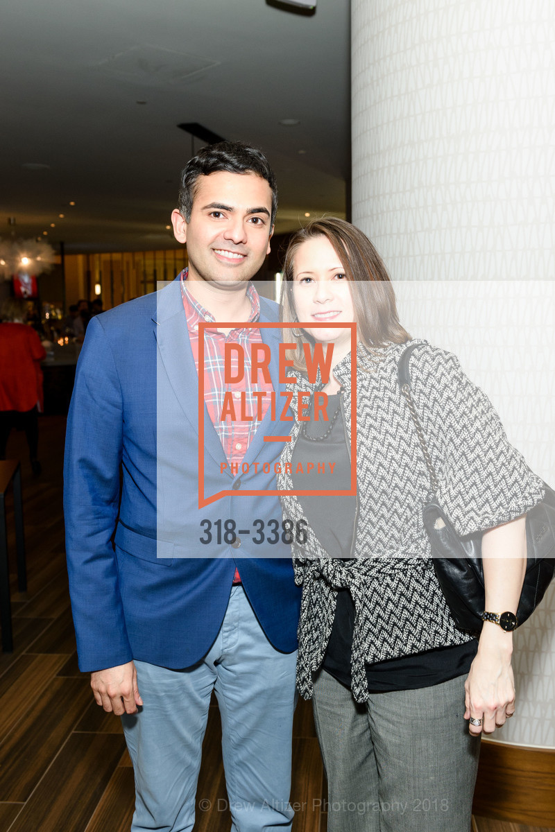 Ken Russell Coelho, Ariel Wyatt, Scroll Ball Waterside Kitchen Opening, Scroll Bar, Pullman Hotel. 223 Twin Dolphin Drive, February 1st, 2018, Photo #318-3386 Ken Russell Coelho, Ariel Wyatt, Photo #318-3386