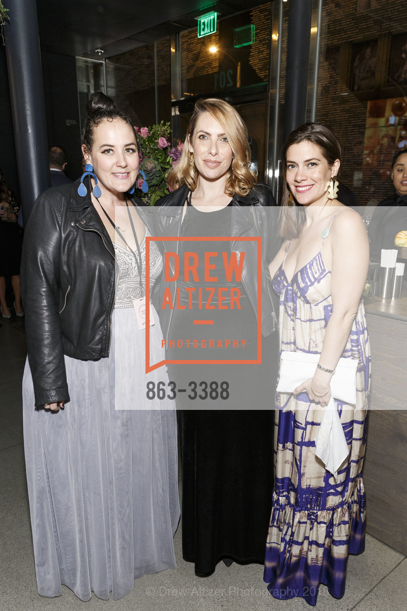 Rachel Smith, Jamaica Munoz, Amy Vasquez, SFJAZZ Gala 2018, SFJAZZ Center. 201 Franklin Street, February 1st, 2018, Photo #863-3388 Rachel Smith, Jamaica Munoz, Amy Vasquez, Photo #863-3388