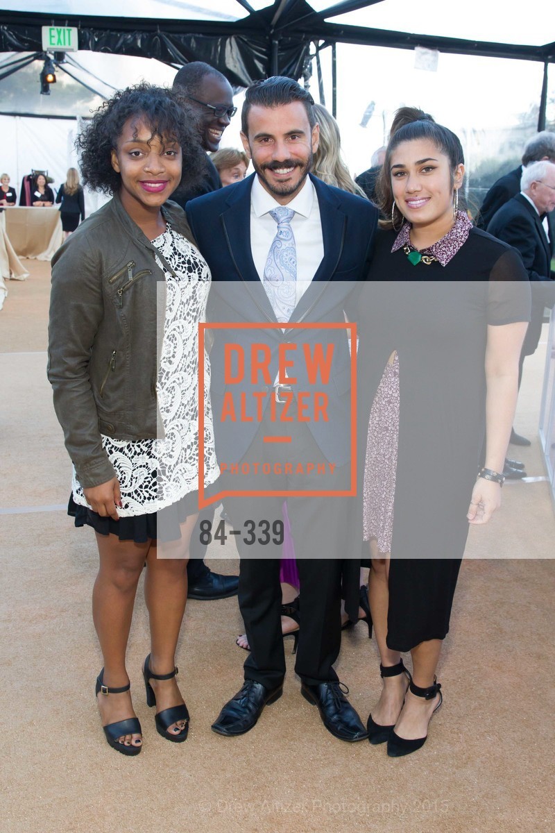Kimera Wilson, Dylan Hool, Darren Vienueva, University of San Francisco Alumni Awards Gala 2015, University of San Francisco. University of San Francisco, October 2nd, 2015, Photo #84-339 Kimera Wilson, Dylan Hool, Darren Vienueva, Photo #84-339