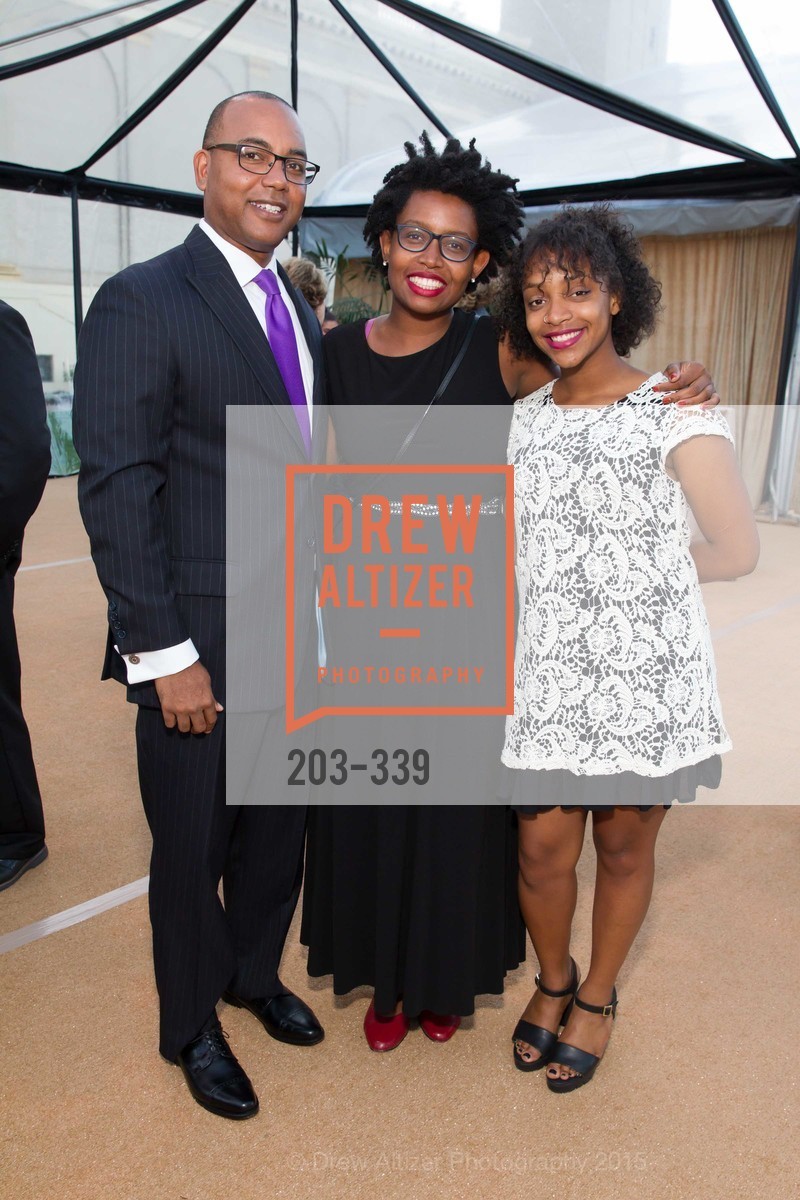 Marc Majors, Jennifer Ratler, Kimera Wilson, University of San Francisco Alumni Awards Gala 2015, University of San Francisco. University of San Francisco, October 2nd, 2015, Photo #203-339 Marc Majors, Jennifer Ratler, Kimera Wilson, Photo #203-339