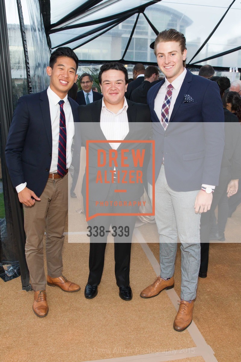 Wesley Liu, Nicholas Pfeffer, Mac Bass, University of San Francisco Alumni Awards Gala 2015, University of San Francisco, October 2nd, 2015,Drew Altizer, Drew Altizer Photography, full-service agency, private events, San Francisco photographer, photographer california