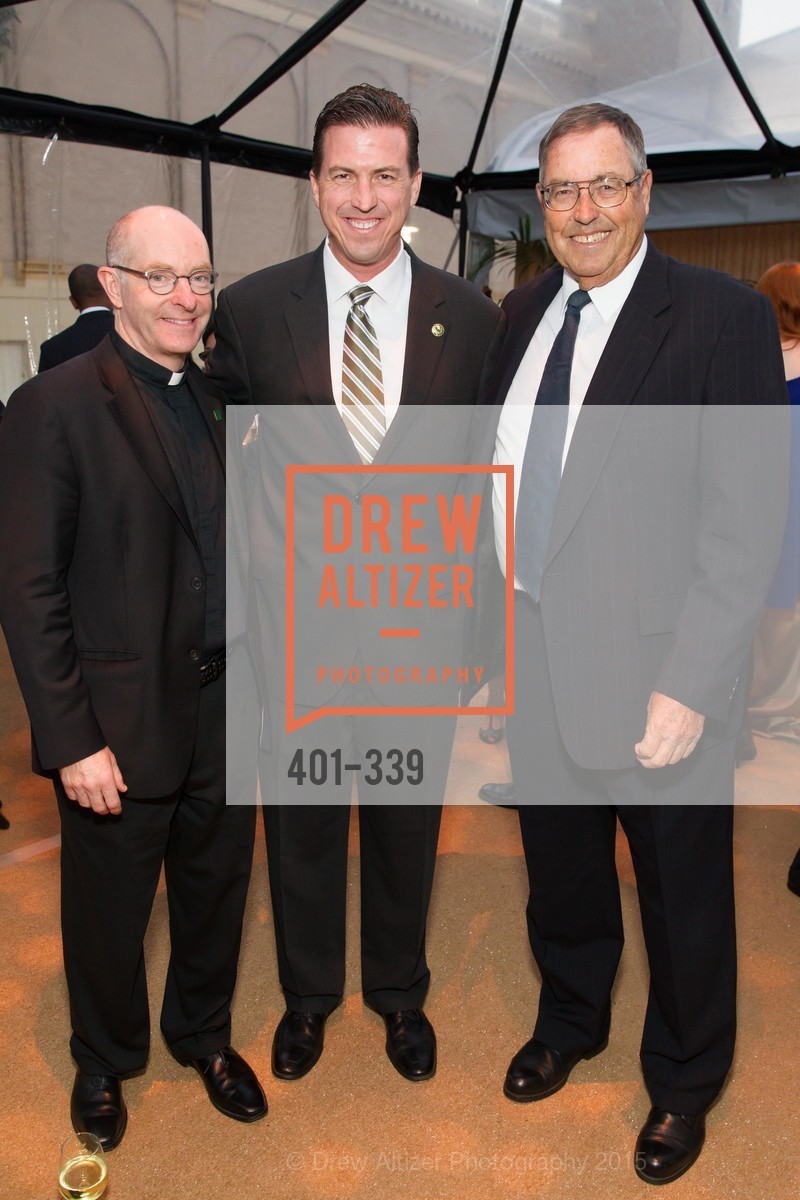 Paul Fitzgerald, Kevin Mullin, Gene Mullin, University of San Francisco Alumni Awards Gala 2015, University of San Francisco. University of San Francisco, October 2nd, 2015, Photo #401-339 Paul Fitzgerald, Kevin Mullin, Gene Mullin, Photo #401-339
