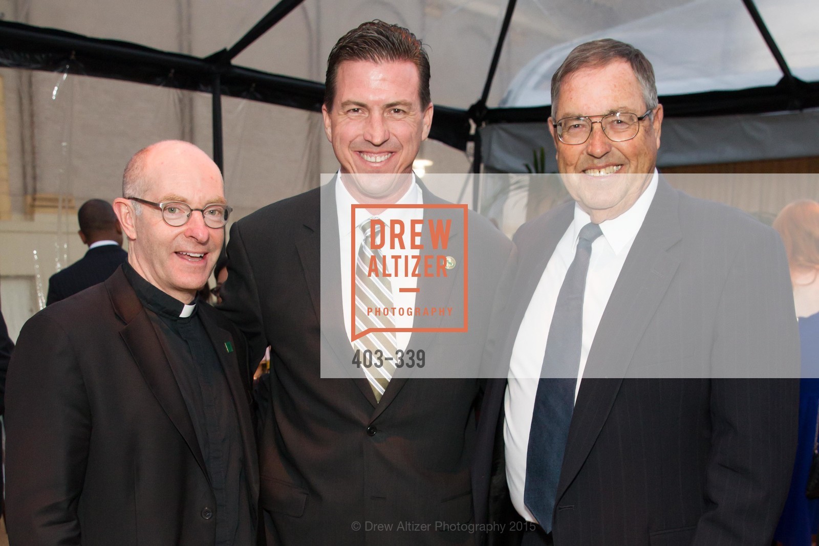 Paul Fitzgerald, Kevin Mullin, Gene Mullin, University of San Francisco Alumni Awards Gala 2015, University of San Francisco. University of San Francisco, October 2nd, 2015, Photo #403-339 Paul Fitzgerald, Kevin Mullin, Gene Mullin, Photo #403-339