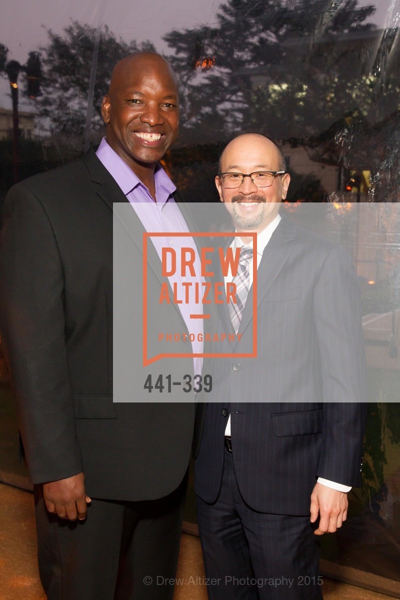Aaron Horn, Kevin Kumashiro, University of San Francisco Alumni Awards Gala 2015, University of San Francisco. University of San Francisco, October 2nd, 2015, Photo #441-339 Aaron Horn, Kevin Kumashiro, Photo #441-339