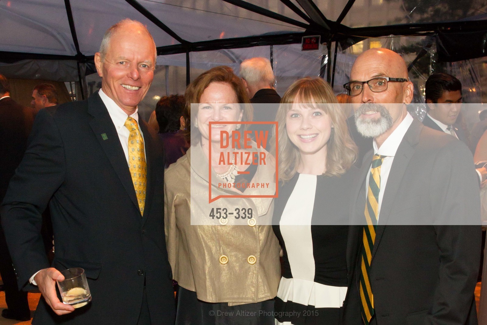 Dave Macmillan, Erin Doyle Ebeling, Lacey Lieberthal, Patrick Ebeling, University of San Francisco Alumni Awards Gala 2015, University of San Francisco. University of San Francisco, October 2nd, 2015, Photo #453-339 Dave Macmillan, Erin Doyle Ebeling, Lacey Lieberthal, Patrick Ebeling, Photo #453-339