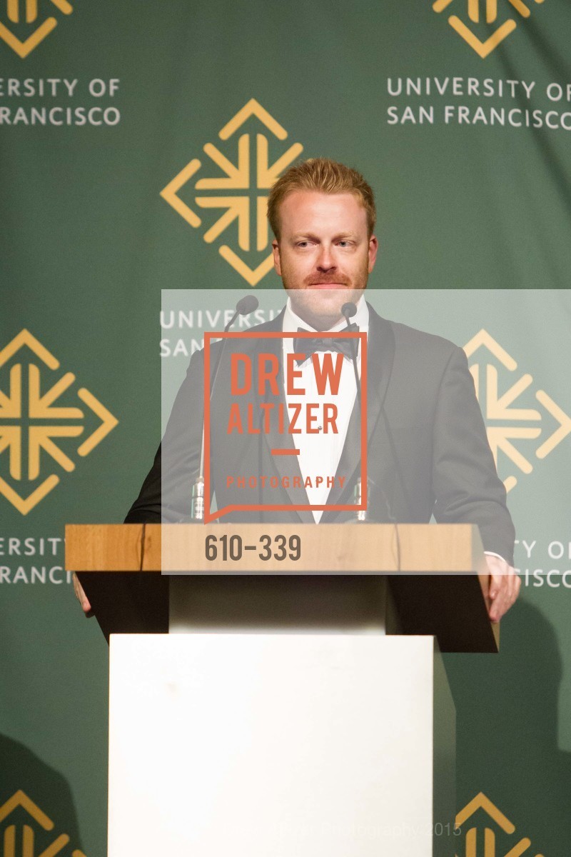 Jay Dillon, University of San Francisco Alumni Awards Gala 2015, University of San Francisco. University of San Francisco, October 2nd, 2015, Photo #610-339 Jay Dillon, Photo #610-339