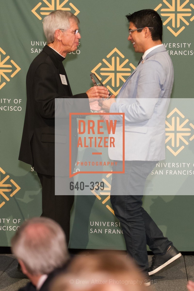 Stephen Privett, Carlos Menchaca, University of San Francisco Alumni Awards Gala 2015, University of San Francisco. University of San Francisco, October 2nd, 2015, Photo #640-339 Stephen Privett, Carlos Menchaca, Photo #640-339