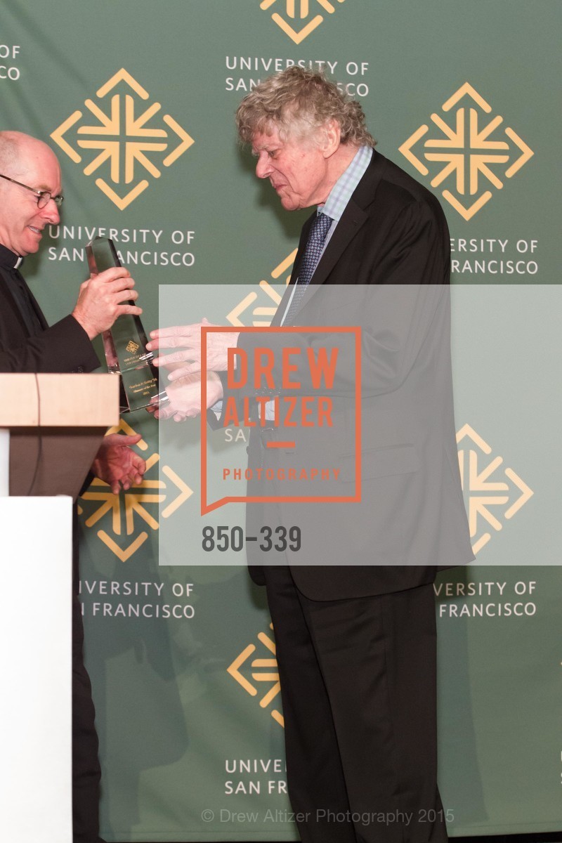 Paul Fitzgerald, Gordon Getty, University of San Francisco Alumni Awards Gala 2015, University of San Francisco, October 2nd, 2015,Drew Altizer, Drew Altizer Photography, full-service agency, private events, San Francisco photographer, photographer california