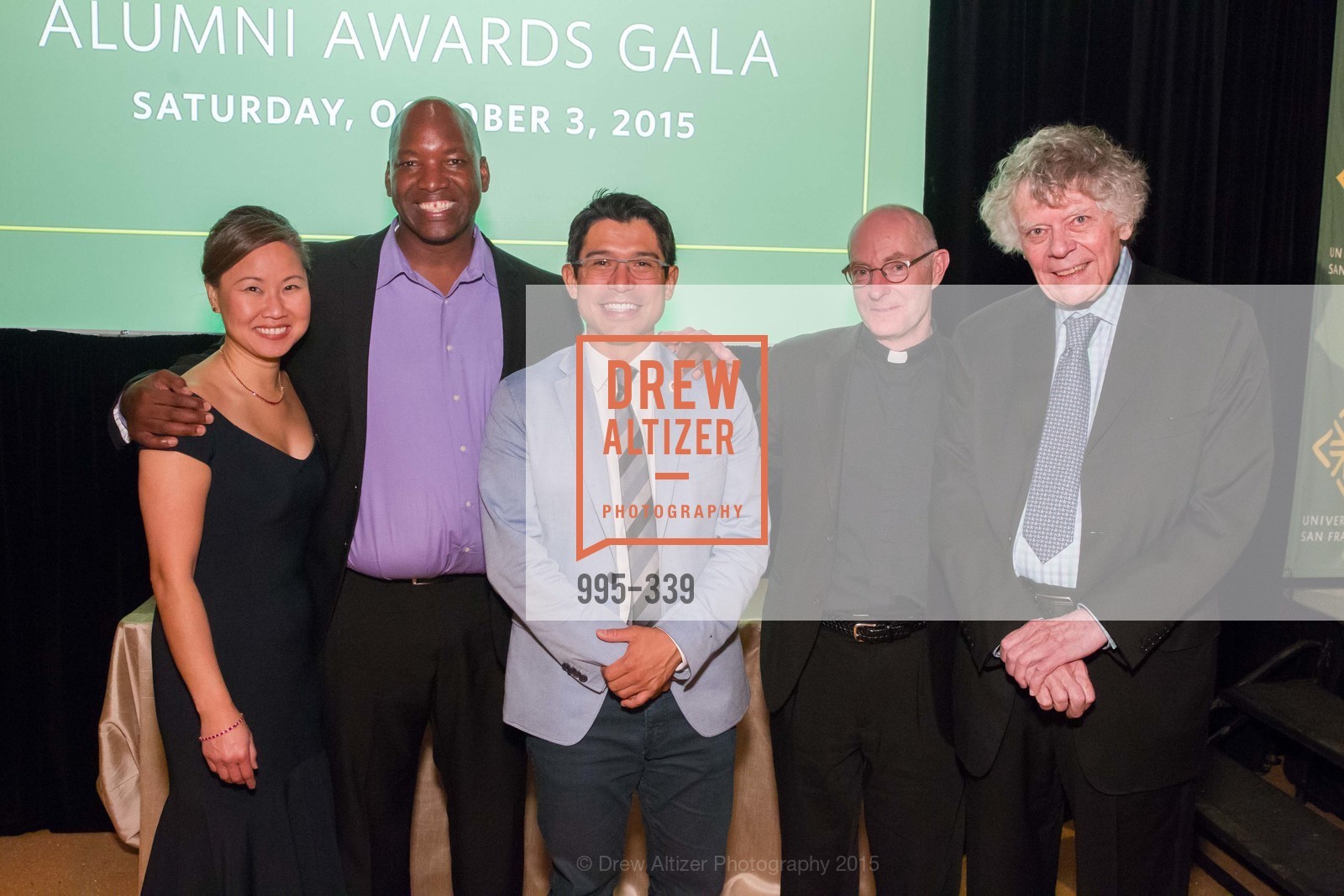 Doris Cheng, Aaron Horn, Carlos Menchaca, Paul Fitzgerald, Gordon Getty, University of San Francisco Alumni Awards Gala 2015, University of San Francisco, October 2nd, 2015,Drew Altizer, Drew Altizer Photography, full-service agency, private events, San Francisco photographer, photographer california