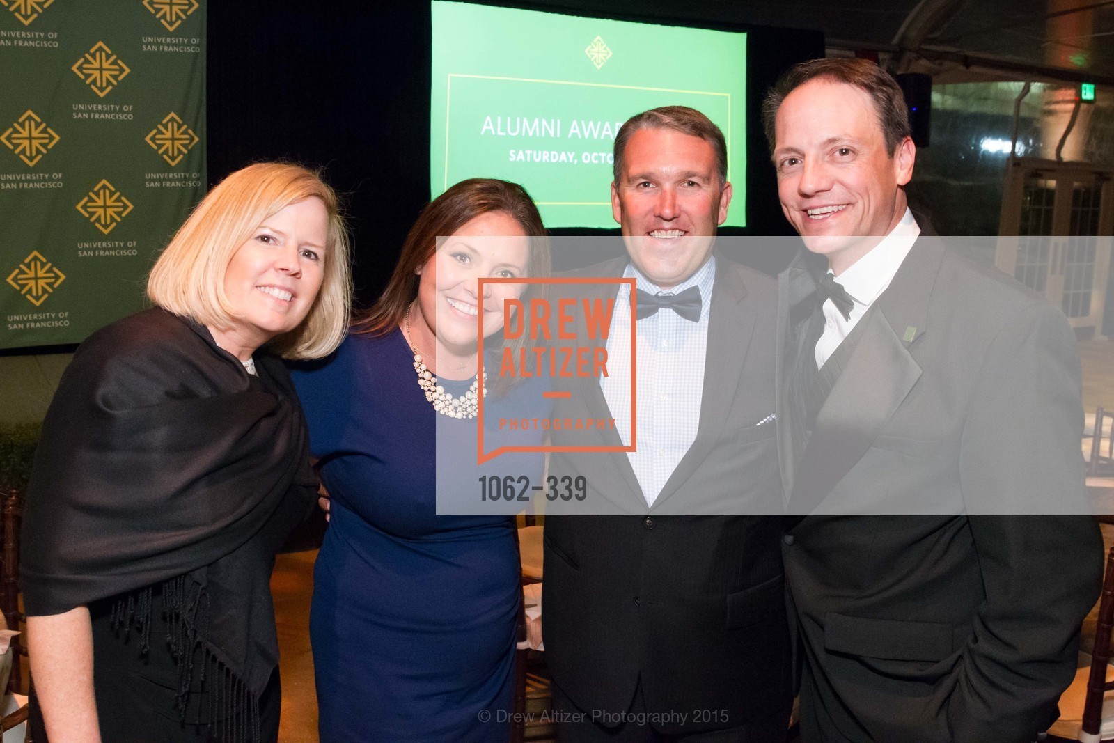 Regina Doody, Samantha Sidwell, Scott Sidwell, Peter Welch, University of San Francisco Alumni Awards Gala 2015, University of San Francisco, October 2nd, 2015,Drew Altizer, Drew Altizer Photography, full-service agency, private events, San Francisco photographer, photographer california