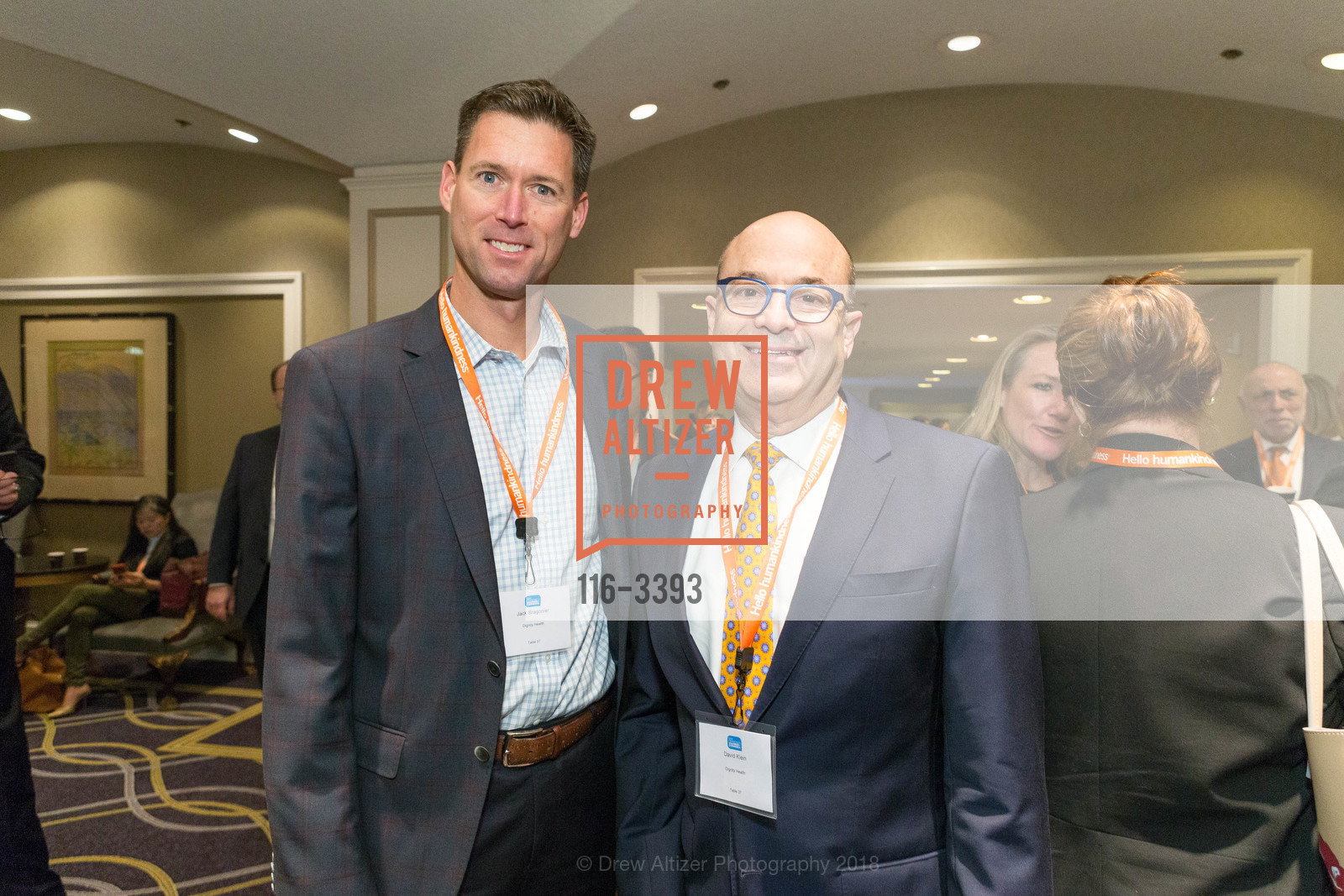 Jack Bragonier, David Klein, CityBeat Breakfast, The Fairmont, February 2nd, 2018, Photo #116-3393 Jack Bragonier, David Klein, Photo #116-3393