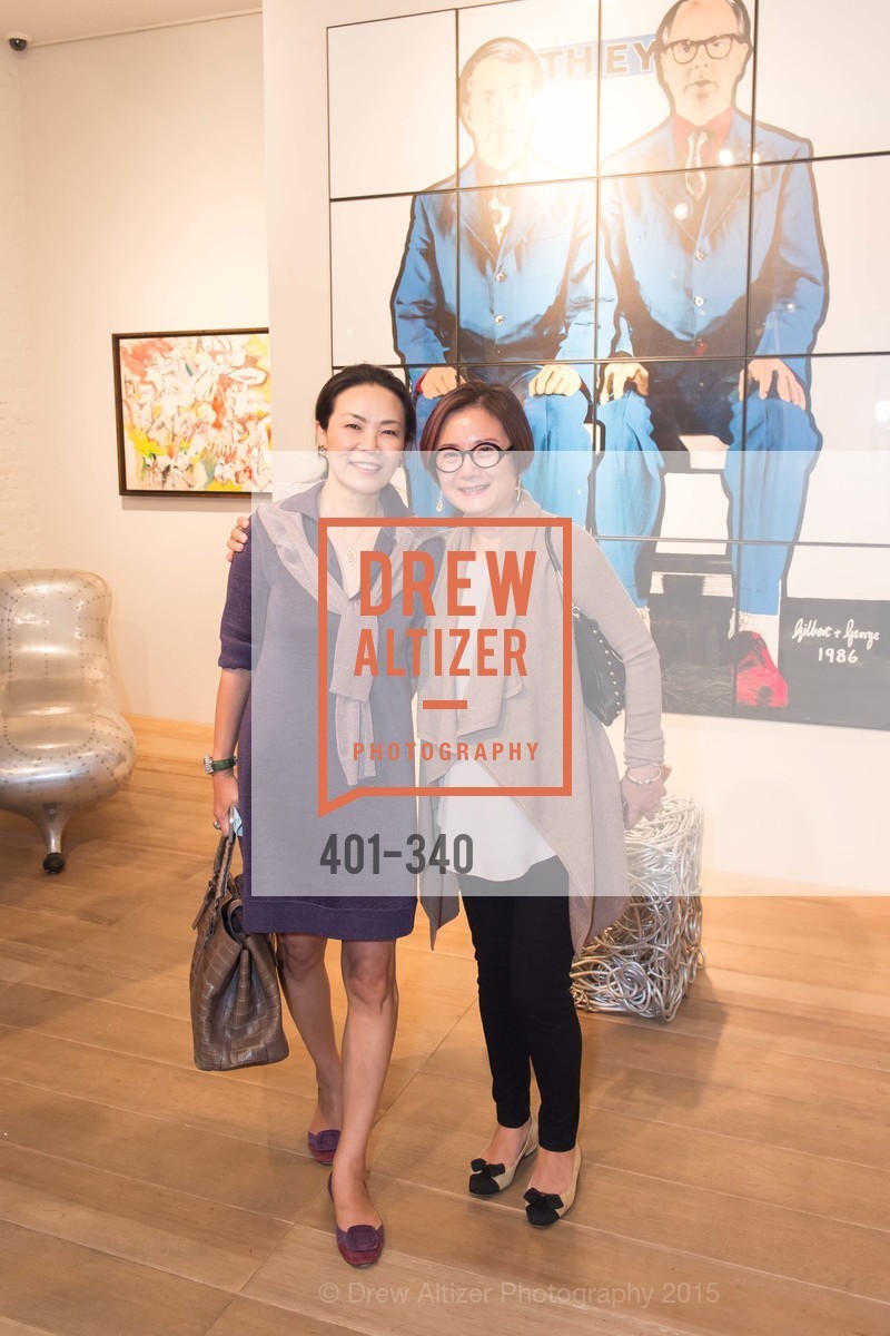 Xiaojun Lee, Grace Shen, Gucci & Vogue Dinner, Hedge Gallery. Hedge Gallery, October 2nd, 2015, Photo #401-340 Xiaojun Lee, Grace Shen, Photo #401-340