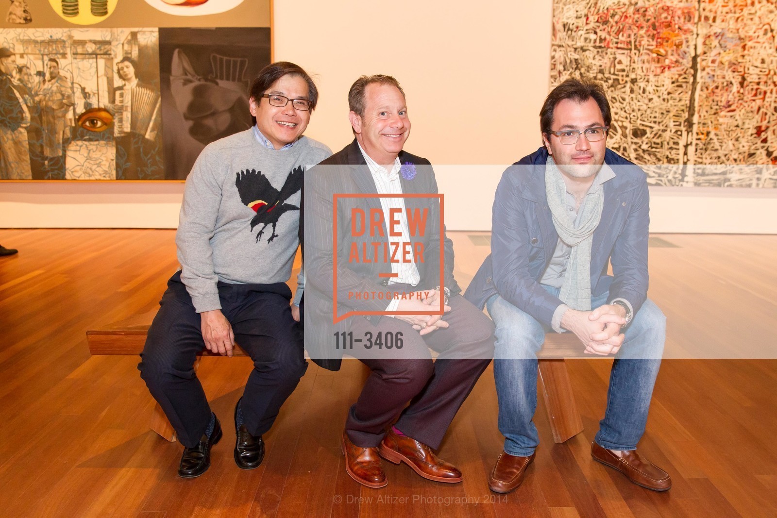 Jorge Young, Dan Hendel, Adam O'Donnell, Photo #111-3406