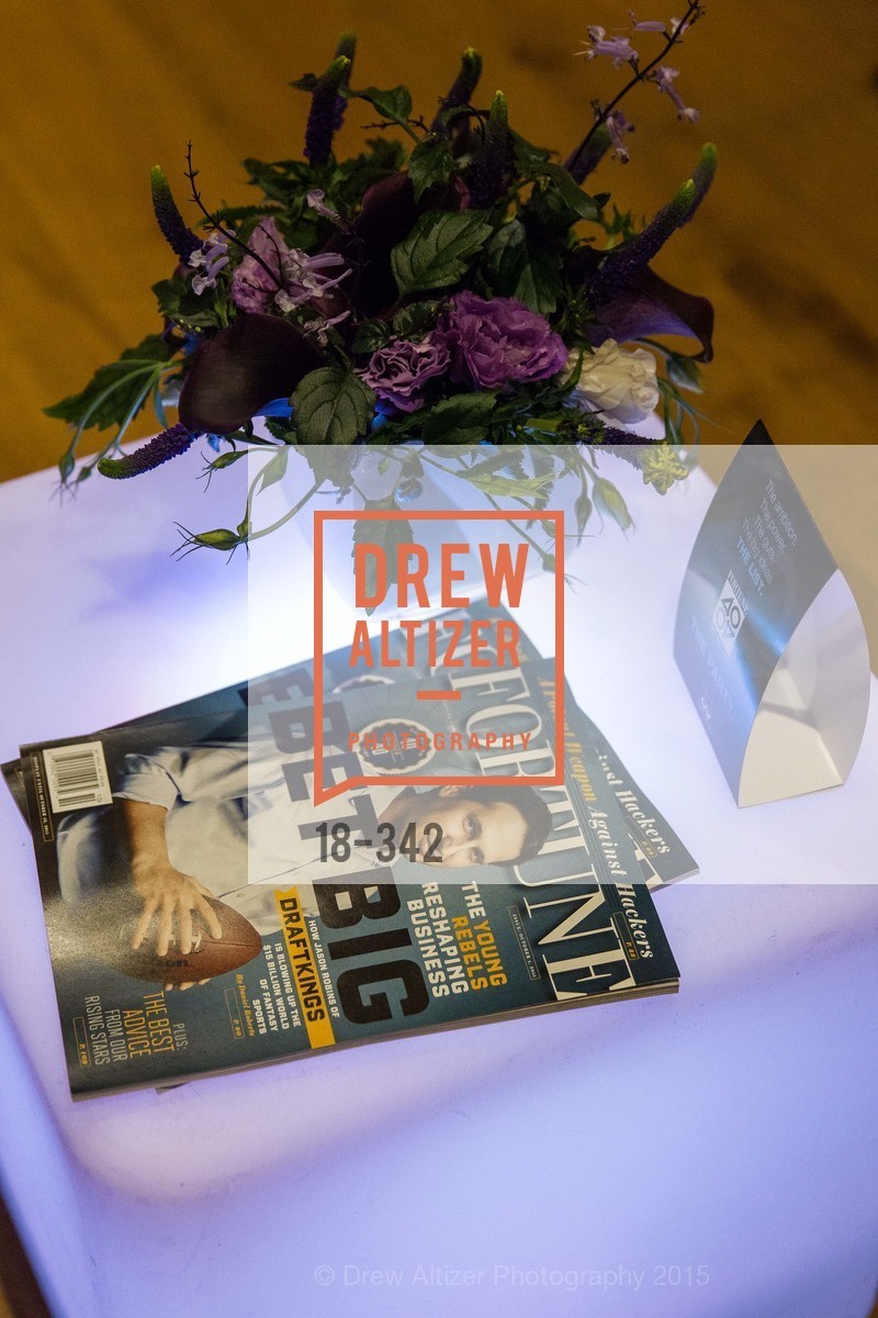 Atmosphere, Fortune's 40 Under 40 Party, GitHub HQ. 88 Colin P Kelly Jr St, October 7th, 2015