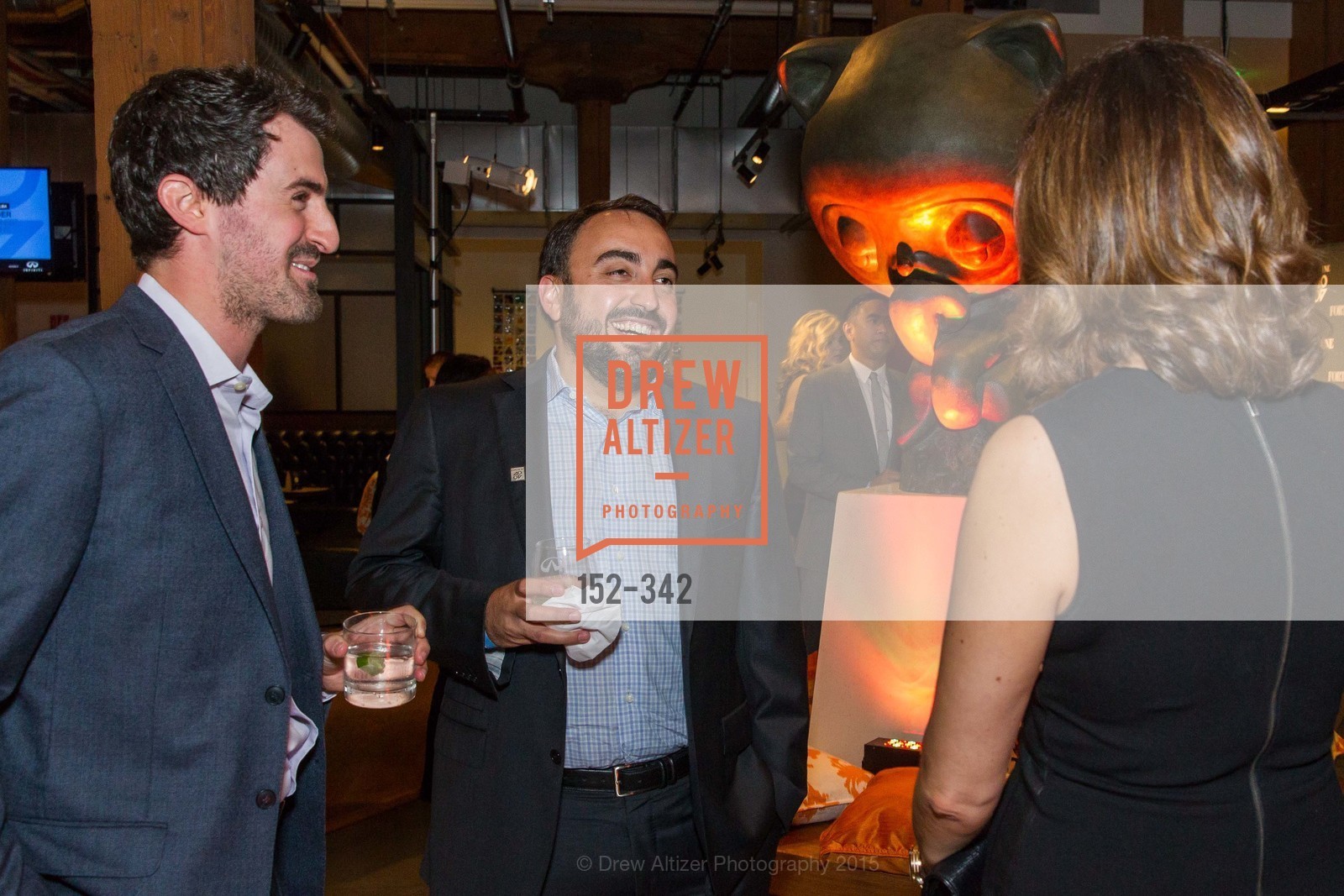Daniel Roberts, Alex Stamos, Fortune's 40 Under 40 Party, GitHub HQ. GitHub HQ, . 88 Colin P Kelly Jr St, October 7th, 2015, Photo #152-342 Daniel Roberts, Alex Stamos, Photo #152-342