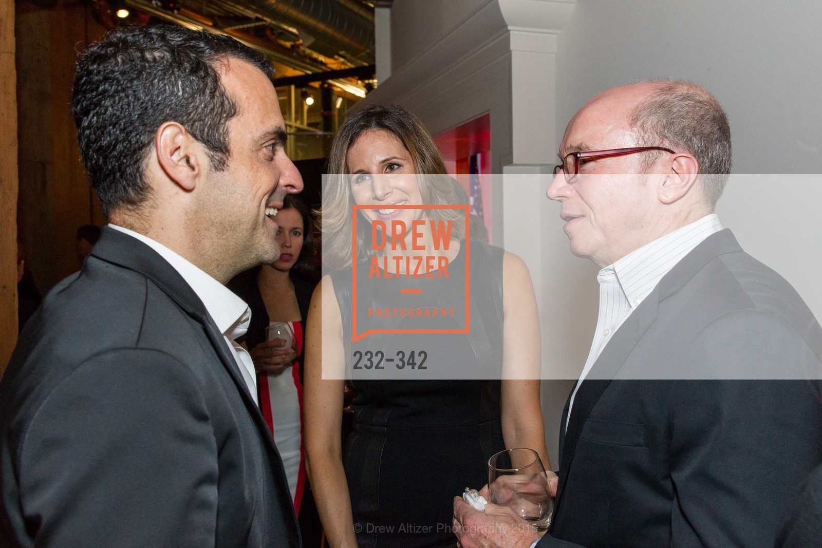 Hugo Barra, Leigh Gallagher, Alan Murray, Fortune's 40 Under 40 Party, GitHub HQ. GitHub HQ, . 88 Colin P Kelly Jr St, October 7th, 2015, Photo #232-342 Hugo Barra, Leigh Gallagher, Alan Murray, Photo #232-342