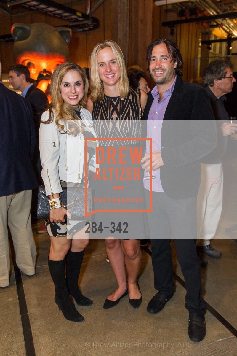 Michelle Dipp, Lisa Falzone, Chris Ciabarra, Fortune's 40 Under 40 Party, GitHub HQ. GitHub HQ, . 88 Colin P Kelly Jr St, October 7th, 2015, Photo #284-342 Michelle Dipp, Lisa Falzone, Chris Ciabarra, Photo #284-342