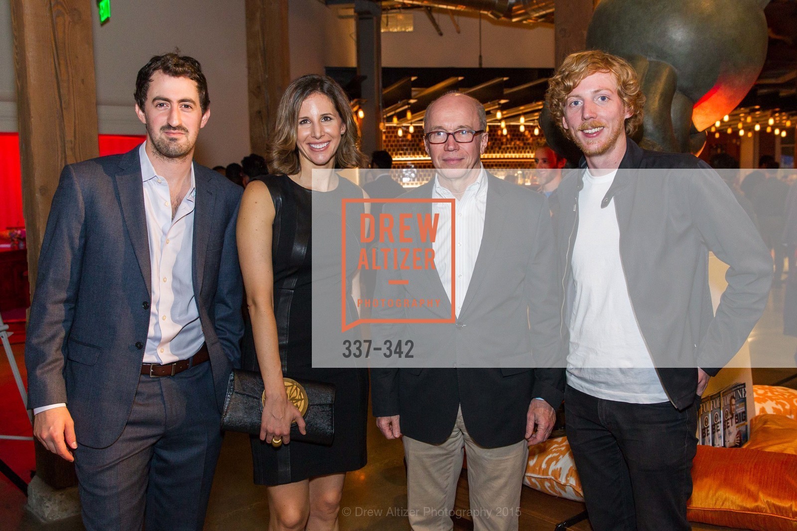 Daniel Roberts, Leigh Gallagher, Alan Murray, Chris Wanstrath, Fortune's 40 Under 40 Party, GitHub HQ. GitHub HQ, . 88 Colin P Kelly Jr St, October 7th, 2015, Photo #337-342 Daniel Roberts, Leigh Gallagher, Alan Murray, Chris Wanstrath, Photo #337-342
