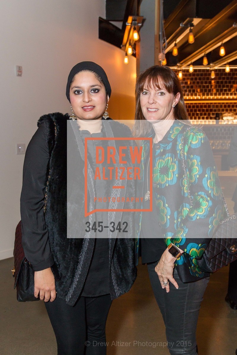 MInal Hasan, Allison Speer, Fortune's 40 Under 40 Party, GitHub HQ. GitHub HQ, . 88 Colin P Kelly Jr St, October 7th, 2015, Photo #345-342 MInal Hasan, Allison Speer, Photo #345-342