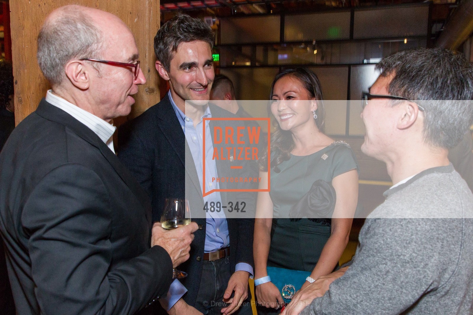 Alan Murray, Trevor Nelson, Karen Fang, James Park, Fortune's 40 Under 40 Party, GitHub HQ. 88 Colin P Kelly Jr St, October 7th, 2015,Drew Altizer, Drew Altizer Photography, full-service agency, private events, San Francisco photographer, photographer california