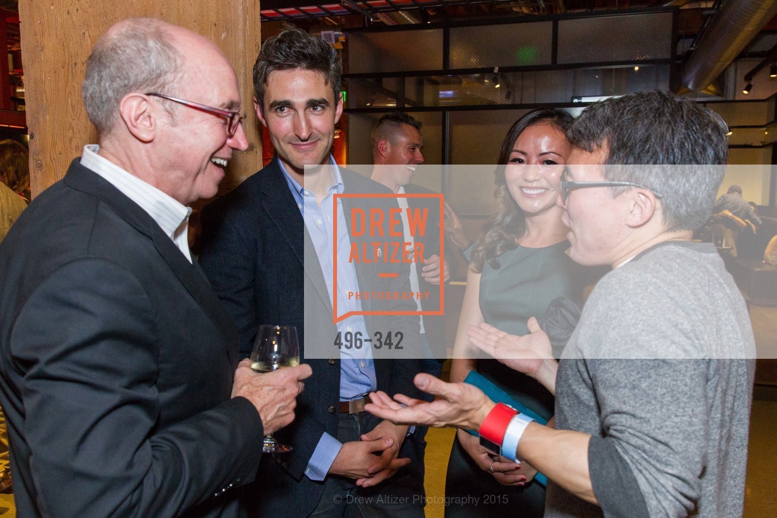 Alan Murray, Trevor Nelson, Karen Fang, James Park, Photo #496-342