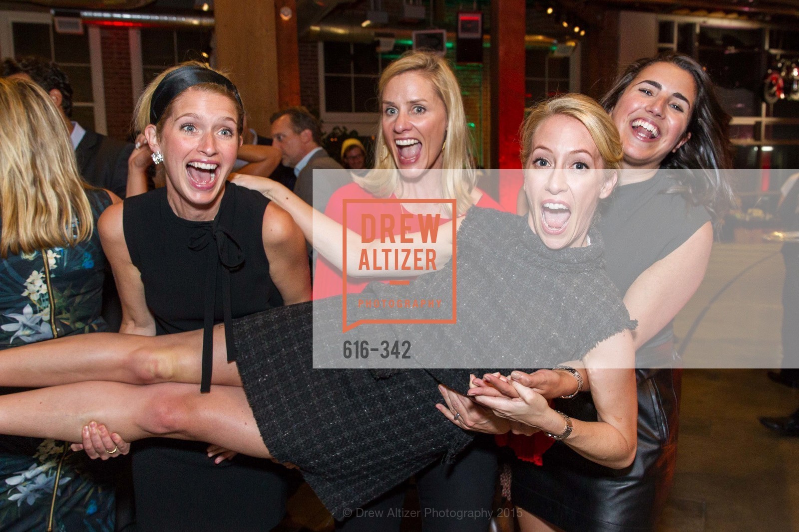 Molly Graves, Tara Carmichael, Julia Hartz, Kelsey Roeber, Fortune's 40 Under 40 Party, GitHub HQ. GitHub HQ, . 88 Colin P Kelly Jr St, October 7th, 2015, Photo #616-342 Molly Graves, Tara Carmichael, Julia Hartz, Kelsey Roeber, Photo #616-342