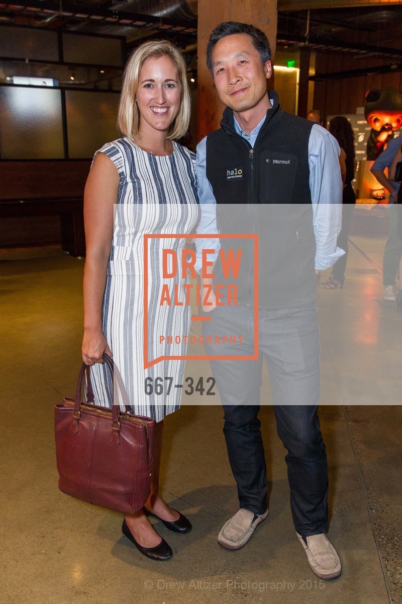 Kelsey Grady, Daniel Chao, Fortune's 40 Under 40 Party, GitHub HQ. GitHub HQ, . 88 Colin P Kelly Jr St, October 7th, 2015, Photo #667-342 Kelsey Grady, Daniel Chao, Photo #667-342