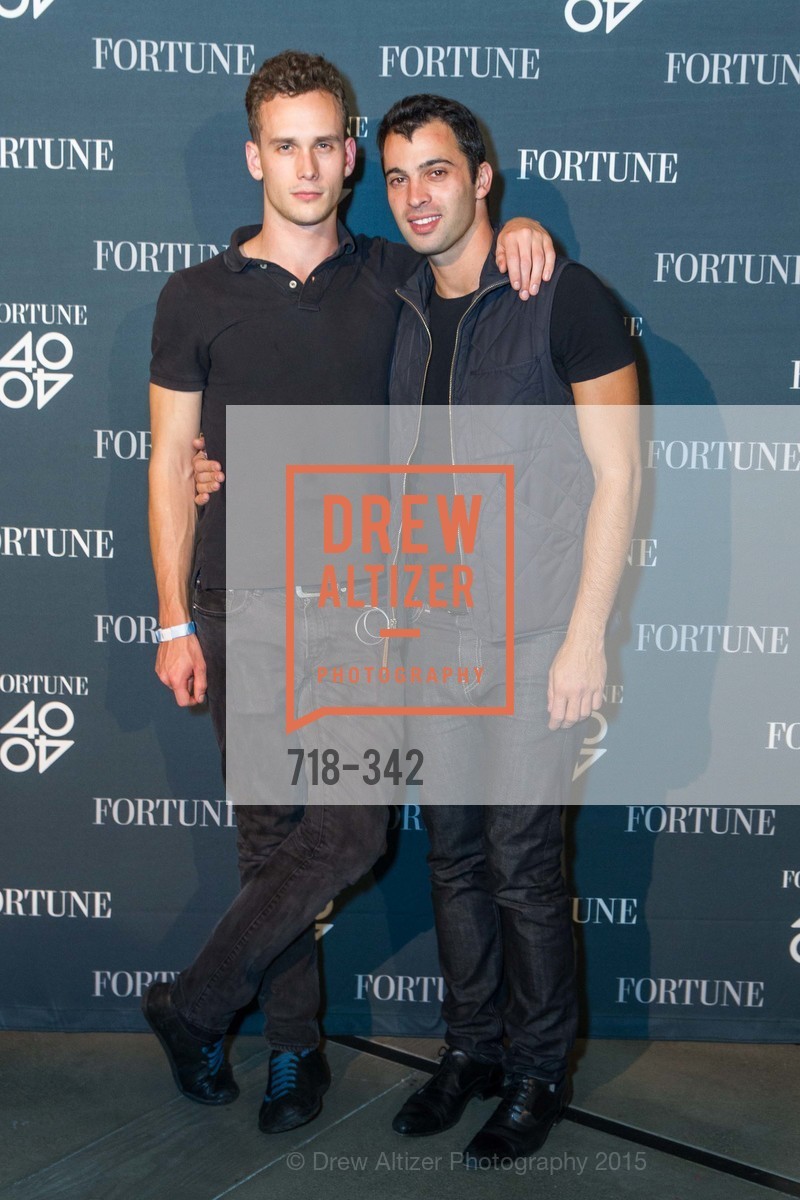 Mats Dreyer, Emanuel Yuekutiel, Fortune's 40 Under 40 Party, GitHub HQ. GitHub HQ, . 88 Colin P Kelly Jr St, October 7th, 2015, Photo #718-342 Mats Dreyer, Emanuel Yuekutiel, Photo #718-342