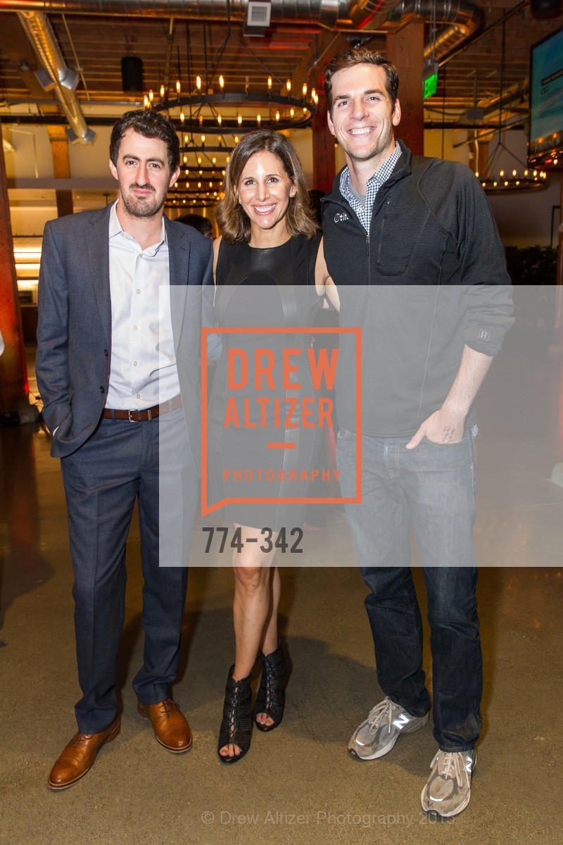 Daniel Roberts, Leigh Gallagher, James Bishop, Fortune's 40 Under 40 Party, GitHub HQ. 88 Colin P Kelly Jr St, October 7th, 2015,Drew Altizer, Drew Altizer Photography, full-service agency, private events, San Francisco photographer, photographer california