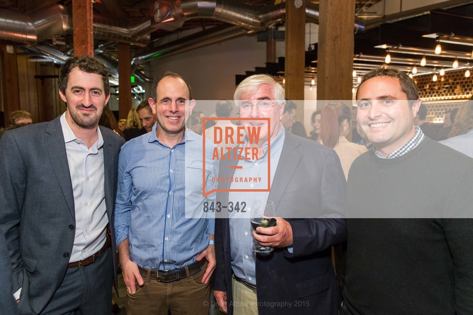 Daniel Roberts, Ron Conway, Topher Conway, Fortune's 40 Under 40 Party, GitHub HQ. 88 Colin P Kelly Jr St, October 7th, 2015,Drew Altizer, Drew Altizer Photography, full-service agency, private events, San Francisco photographer, photographer california