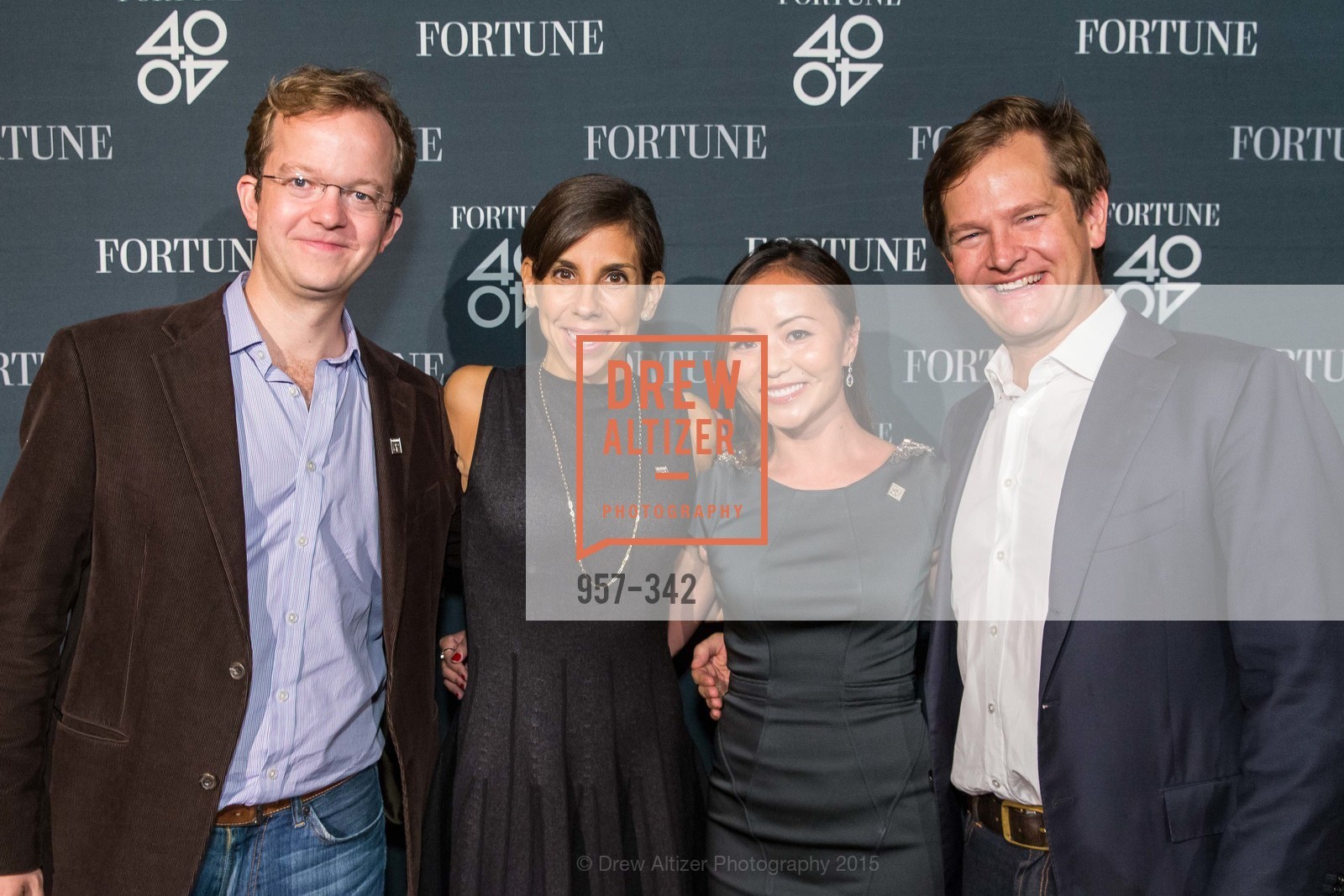 Will Ackerly, Melanie Whelan, Karen Fang, John Ackerly, Fortune's 40 Under 40 Party, GitHub HQ. 88 Colin P Kelly Jr St, October 7th, 2015,Drew Altizer, Drew Altizer Photography, full-service agency, private events, San Francisco photographer, photographer california