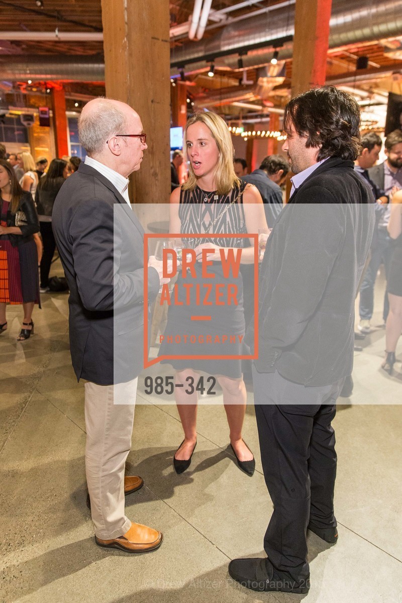 Alan Murray, Lisa Falzone, Chris Ciabarra, Fortune's 40 Under 40 Party, GitHub HQ. GitHub HQ, . 88 Colin P Kelly Jr St, October 7th, 2015, Photo #985-342 Alan Murray, Lisa Falzone, Chris Ciabarra, Photo #985-342