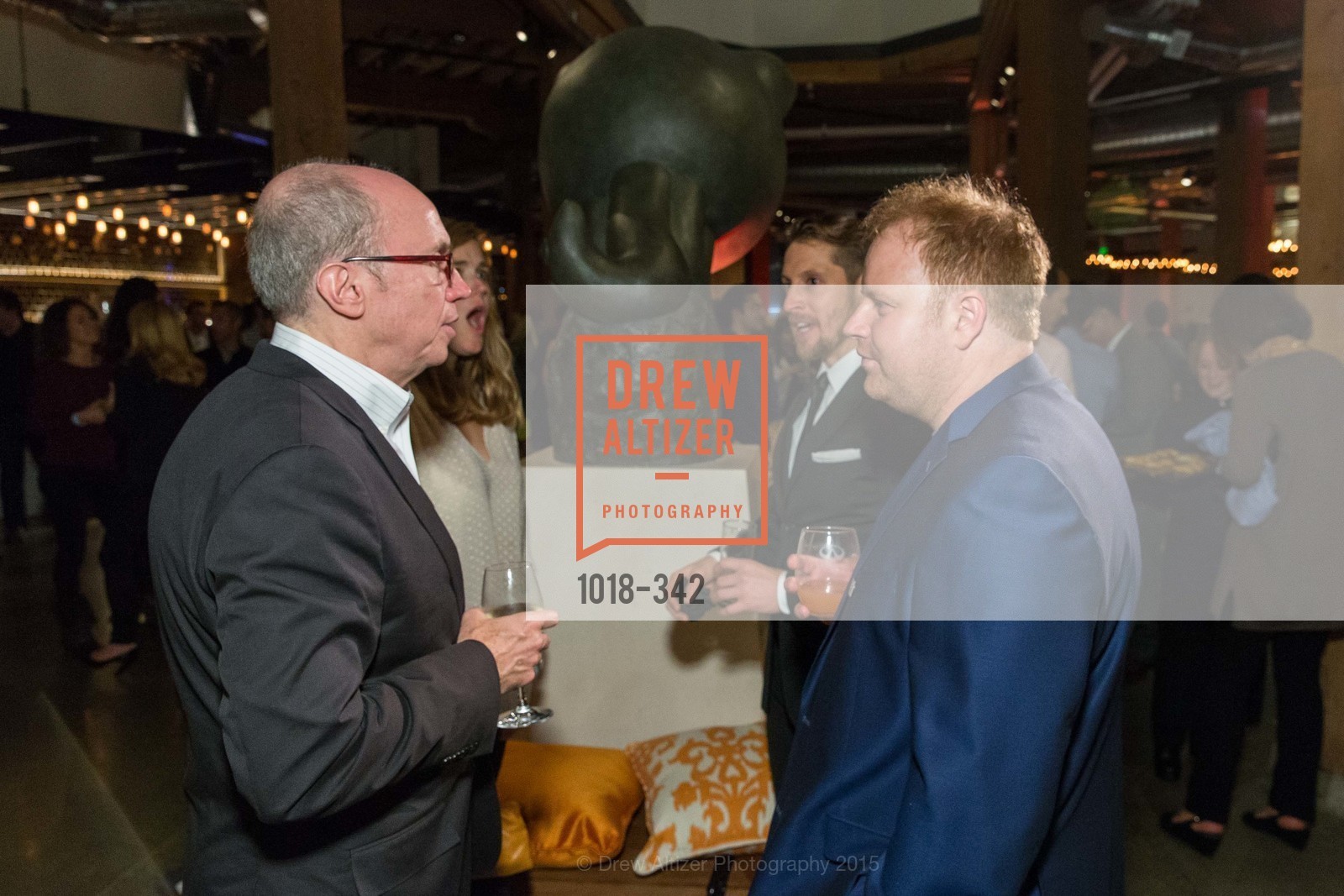 Alan Murray, Parker Conrad, Fortune's 40 Under 40 Party, GitHub HQ. GitHub HQ, . 88 Colin P Kelly Jr St, October 7th, 2015, Photo #1018-342 Alan Murray, Parker Conrad, Photo #1018-342
