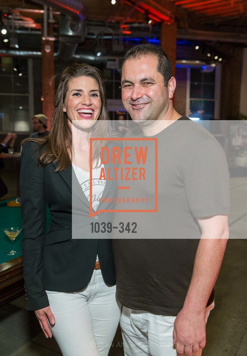 Meredith Kendall, Shervin Pishevar, Fortune's 40 Under 40 Party, GitHub HQ. 88 Colin P Kelly Jr St, October 7th, 2015,Drew Altizer, Drew Altizer Photography, full-service agency, private events, San Francisco photographer, photographer california