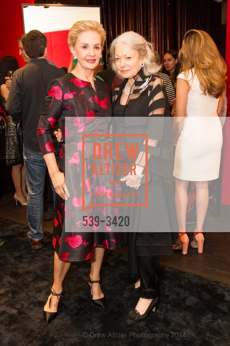Carolina Herrera, Denise Hale, CAROLINA HERRERA and ELLE'S Joe Zee Celebrate the Opening of CH Carolina Herrera, San Francisco, US, May 15th, 2014, Photo #539-3420 Carolina Herrera, Denise Hale, Photo #539-3420