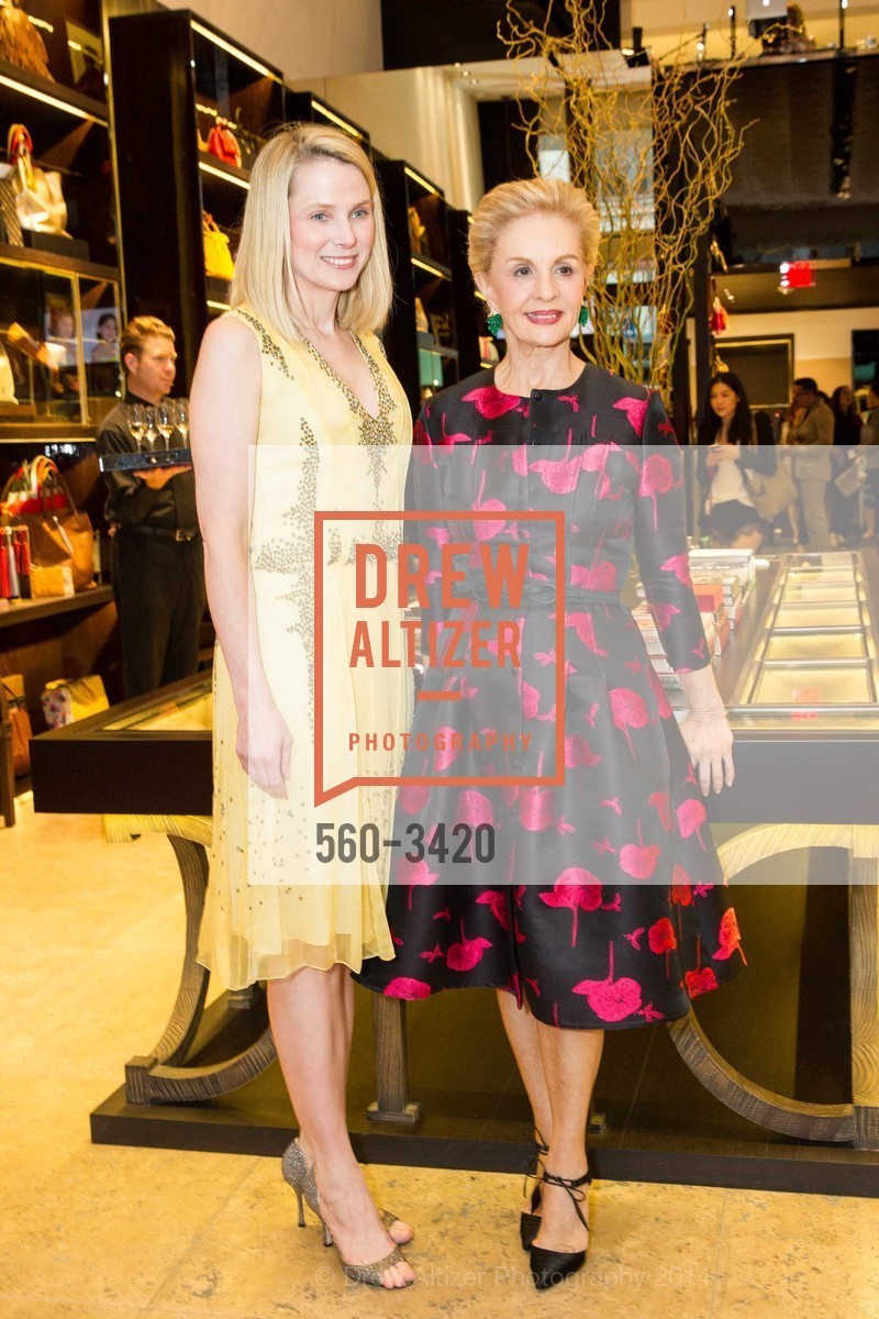 Marissa Mayer, Carolina Herrera, CAROLINA HERRERA and ELLE'S Joe Zee Celebrate the Opening of CH Carolina Herrera, San Francisco, US, May 15th, 2014, Photo #560-3420 Marissa Mayer, Carolina Herrera, Photo #560-3420