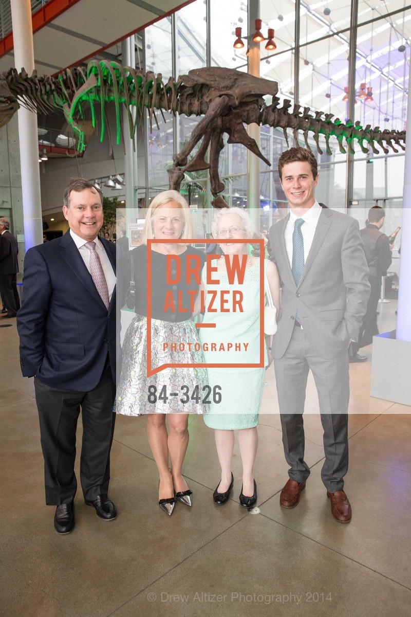 William Oberndorf, Susan Oberndorf, Jean Farrington, Will Patterson, California Academy of Sciences – Big Bang Gala, US, April 24th, 2014, Photo #84-3426 William Oberndorf, Susan Oberndorf, Jean Farrington, Will Patterson, Photo #84-3426