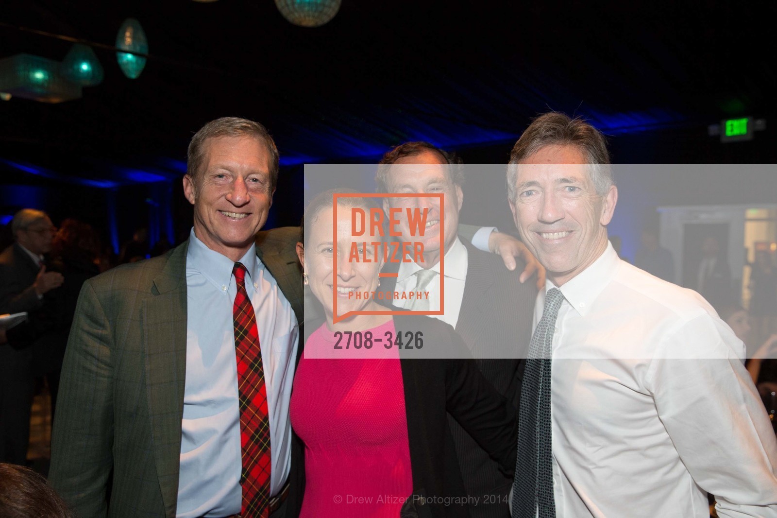 Tom Steyer, Anne Wojcicki, Matthew Barger, California Academy of Sciences – Big Bang Gala, US, April 24th, 2014, Photo #2708-3426 Tom Steyer, Anne Wojcicki, Matthew Barger, Photo #2708-3426