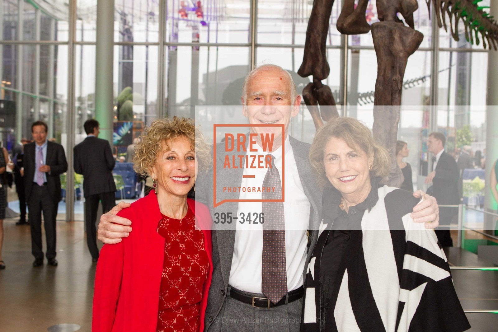 Ellen Klutznick, Stuart Pollak, Lee Pollak, California Academy of Sciences – Big Bang Gala, US, April 24th, 2014, Photo #395-3426 Ellen Klutznick, Stuart Pollak, Lee Pollak, Photo #395-3426