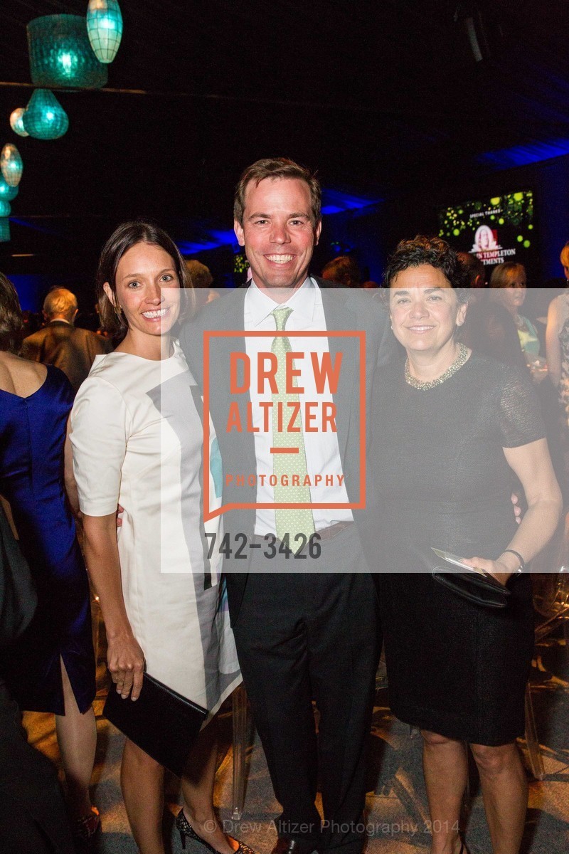 Betsy McDermott, Ed McDermott, Stephanie DiMarco, California Academy of Sciences – Big Bang Gala, US, April 24th, 2014, Photo #742-3426 Betsy McDermott, Ed McDermott, Stephanie DiMarco, Photo #742-3426